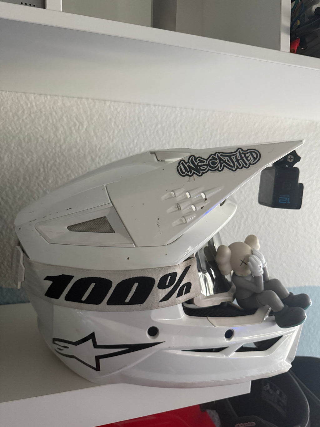 3D UNSCATHED Sticker