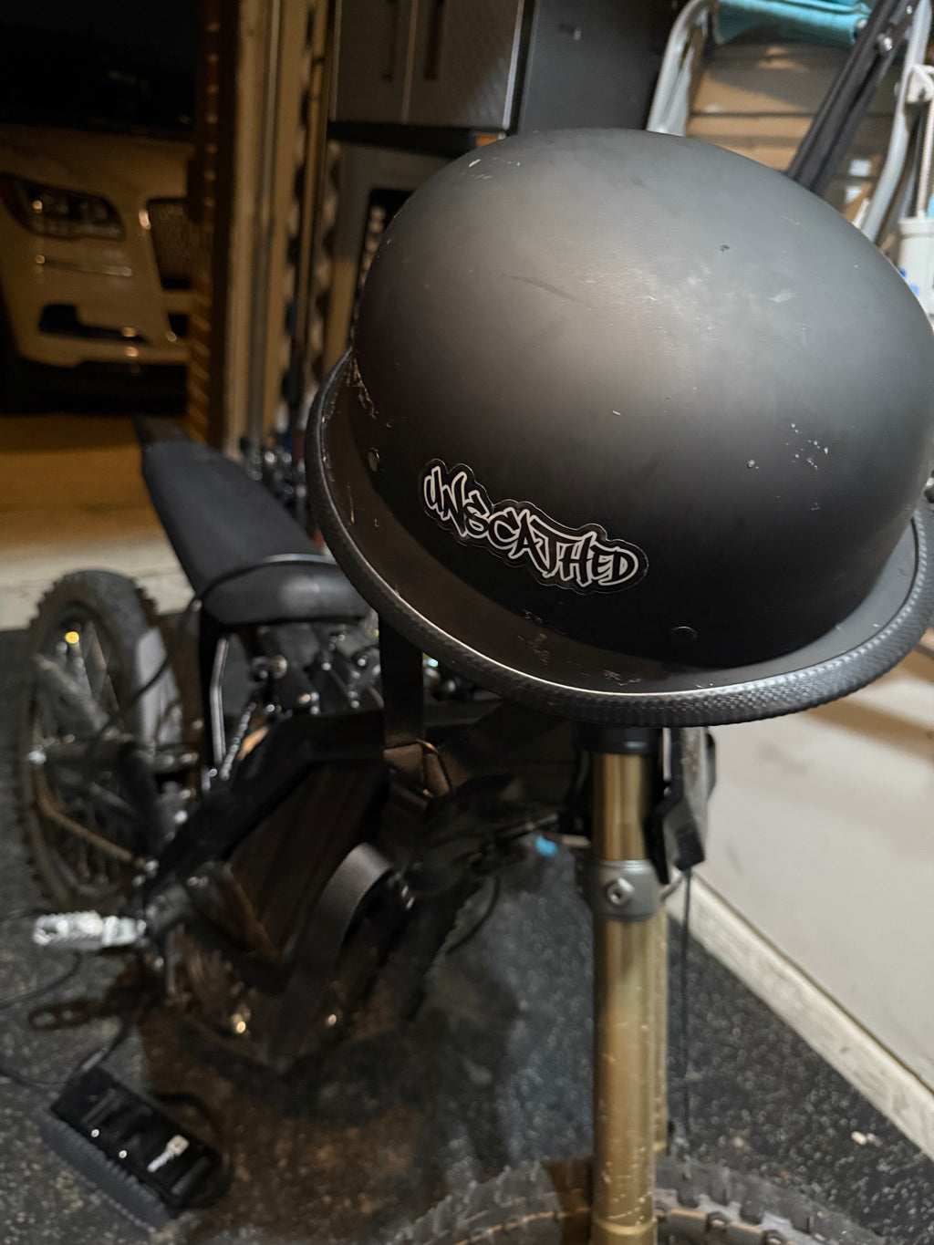 3D UNSCATHED Sticker